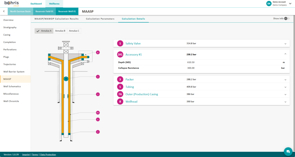 maasp calculation to ensure wellbore integrity